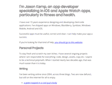 Tablet Screenshot of jasonkemp.ca